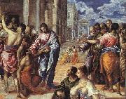 El Greco The Miracle of Christ Healing the Blind oil painting